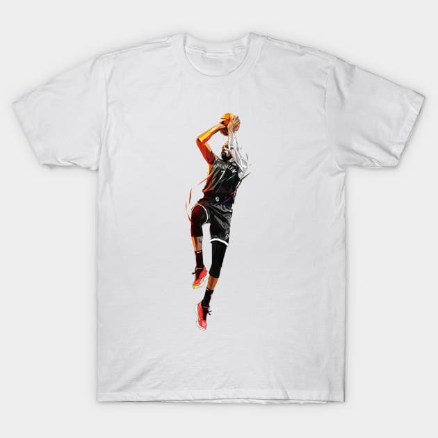 Kevin Durant Low Poly T-Shirt by pxl_g